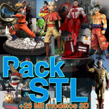 Pack Stl Impressão 3d, Arquivos De