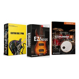 Pack Studio Inicial Ezdrummer 3 + Ez Bass +guitar Ring 7