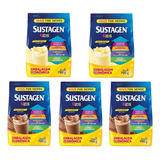 Pack Sustagen Kids Misto 2 Baunilha + 3 Chocolate 5 Un 700g