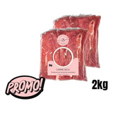 Pacote 2kg Carne Seca Premium Pronta
