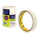 Pacote 6 Rolos Fita Crepe Uso Geral 18mm X 10m Eurocel