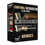 Pacote 6 Sanfonas/acordeon + Brindes P/ Kontakt