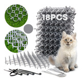Pacote Com 18 Tapetes Dissuasivos Para Gatos - 8 X 6 Polegad