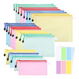 Pacote Com 20 Sacos De Documentos A4+a5+a6, Pasta De Arquivo