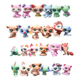Pacote Com 24 Bonecas Lps Mini Pet Shop Cocker Spaniel Coll