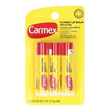 Pacote De 3 Protetores Labiais Carmex Classic