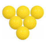 Pacote De 6 Bolas De Beisebol Com Covinhas De 9 Polegadas