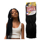 Pacote Kanekalon Jumbo Tranças Box Braid Super X Promoção