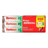 Pacote Toalhas Umedecidas Huggies Leve 6 Pague 5 - 288 Unids