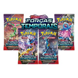 Pacotinhos Cartas Pokémon - Forças Temporais - 4 Boosters