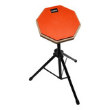 Pad De Estudo Bateria Praticável Liverpool 8'' Com Suporte