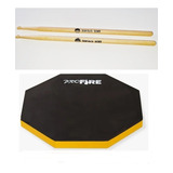Pad Estudo Bateria Praticável Spanking Profire 270 2 Baqueta