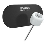 Pad Protetor Evans Para Pele De Bumbo Eq Patch Pedal Duplo