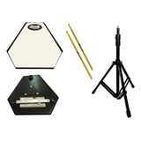Pad Simulador De Caixa De Bateria Com Suporte Reto Ta563