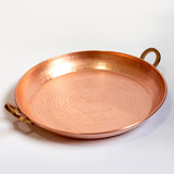 Paella De Cobre 32cm De Diâmetro Império Do Cobre