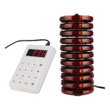 Pagers Restaurante Chamador Wirelles 10 Fichas Retekess