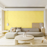 Painel 3d Papel Tijolo Amarelo Verde Rosa 35x77 Kit C/ 17