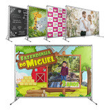 Painel Banner Personalizado Backdrop Chalkboard 2,5 X 1,2 M