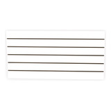 Painel Canaletado Branco Mdf 0,61 X 1,22 (4 Polegadas )