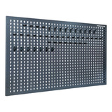 Painel Caver Ferramentas Aço 640mm 970mm Kit Gancho Plastico