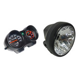 Painel Cg 150 Titan Ks Es Esd + Farol 2004 A 2008 Logo Honda