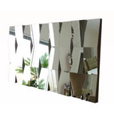 Painel De Espelho 3d Quadro Grande Pronto Mosaico 120x80x6cm