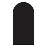 Painel De Festa Decorativo Romano Cor Lisa 2m X 1m Em Tecido Cor Preto