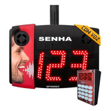 Painel De Senha Grande 4 Aleatório Com Teclado Com Visor