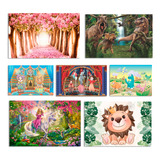 Painel Decorativo Festa Infantil 4.00 X 1.80 Modelos 20c