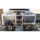 Painel Fsx Simulador De Voo Cockpit Caseiro Simulator
