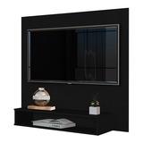 Painel Home/sala Estar Rack Tv 32 Polegadas Preto Milão