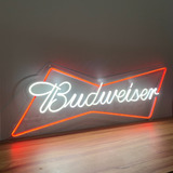 Painel Neon Led Budweiser 88x31cm