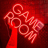 Painel Neon Led Letreiro Ilumação Live Your Dream Loja Cas