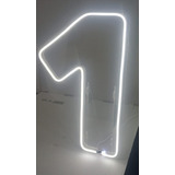 Painel Neon Numero 1 Festa Instagram