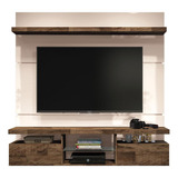 Painel Para Tv Home Suspenso Livin 1.6 Off White Deck Hb