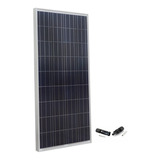 Painel Placa Energia Solar Célula Fotovoltaica 150w + Mc4