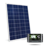 Painel Placa Solar Célula Fotovoltaica 100w+