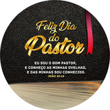 Painel Redondo Feliz Dia Do Pastor