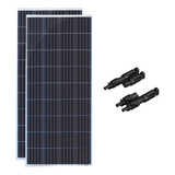Painel Solar 300w Policristalino Resun E Conector Mc4y
