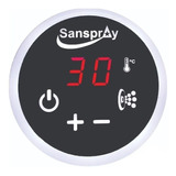 Painel Temperatura Marcador Digital Aquecedores Sanspray 3f