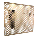 Painel Vazado 0,55x2,20m Mdf 18mm + Acabamento