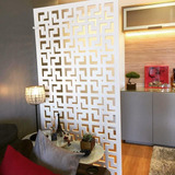 Painel Vazado 1,60x0,80m Mdf 25mm Cru(sem Pintura) + Suporte