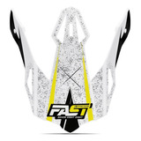 Pala Aba + Parafuso Capacete Fast 788 Skull Pro Tork Cross