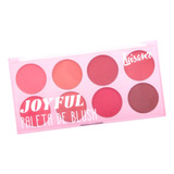 Paleta De Blush 8 Cores Joy