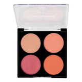 Paleta De Blush Cintilante - Rare Blush - Rk By Kiss