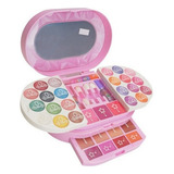 Paleta De Maquiagem Real Para Meninas, Kit De Maquiagem Lava
