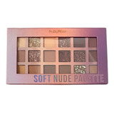 Paleta De Sombra Soft Nude Feels Ruby Rose / Lançamento