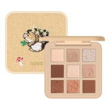 Paleta De Sombras Bordadas 3d Matte Earth Color