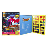 Paleta De Sombras Rude Cosmetics Badass Rudegirl 35 Livro 6