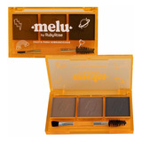 Paleta Sombras P/ Sobrancelhas Melu Ruby Rose 3 Tons Cor 2